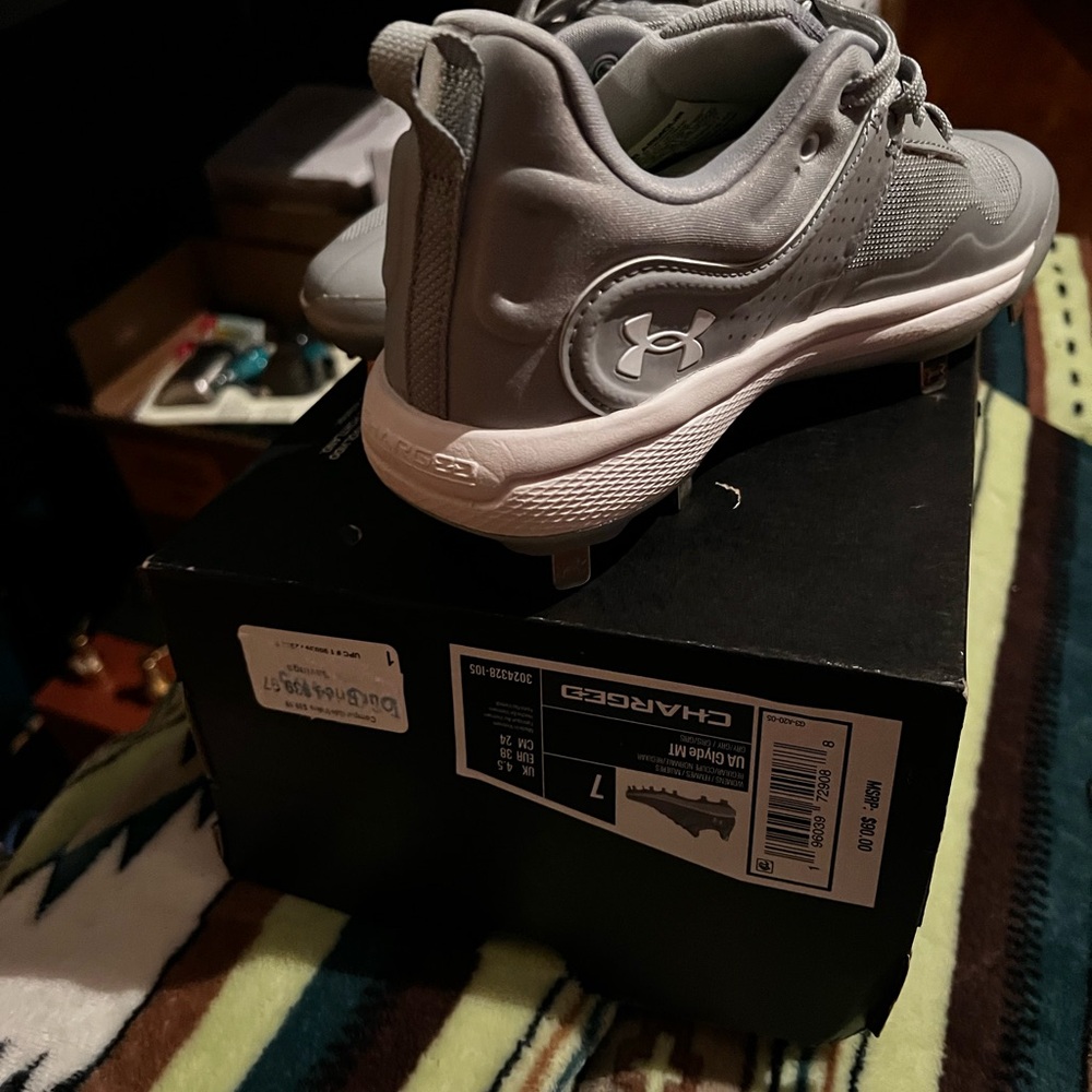 Under Armour Charged Gray Sneakers